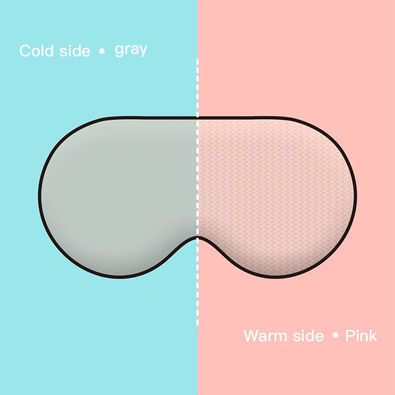 Imitated Silk Sleep Eye Mask Portable Travel Eyepatch Nap Eye Patch Rest Blindfold Eye Cover Sleeping Mask Night Eyeshade