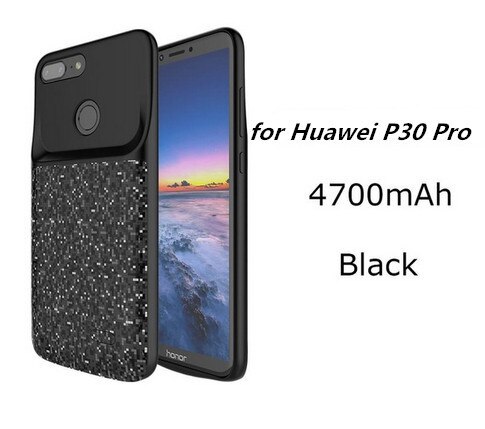 5500Mah Battery Case for Honor 8 9 10 Lite Power External Charging Case for Huawei P30 P20 Lite Pro Power Bank Case: P30 Pro 4700mah