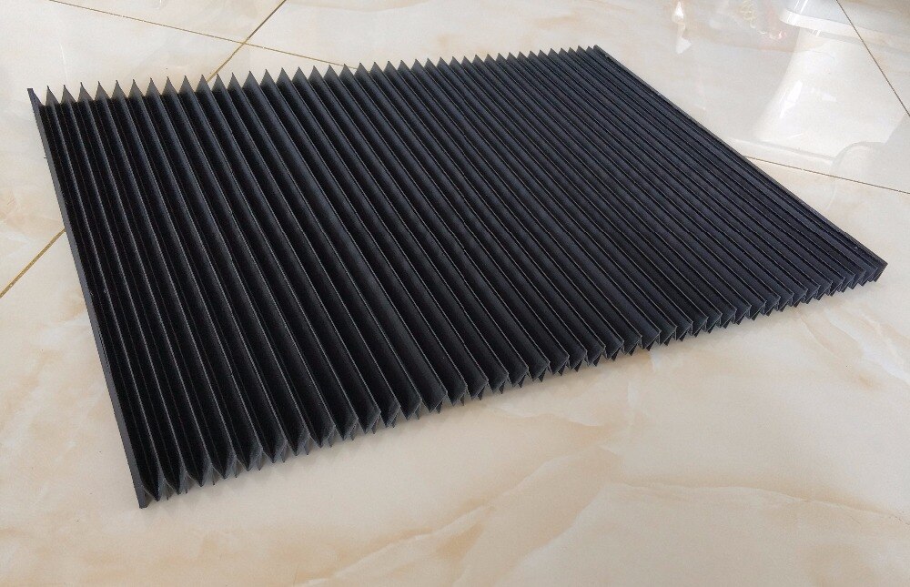 T7 flat profile protection bellow cover, 1300 mm x 170 mm x 15 mm