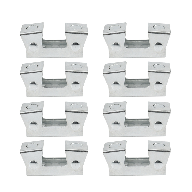 8PCS Silver V-Shaped Magnetic Adjustable Welding Fixture Clamping Hanger Adjustable V-Shaped Accessories