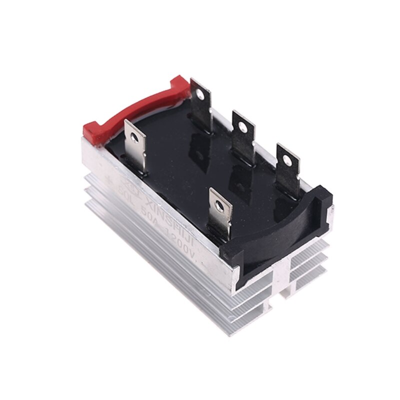 35A 50A 1200V Aluminum Metal Case 3 Phase Diode Bridge Rectifier 50Amp SQL50A Module: Three-phase 50A