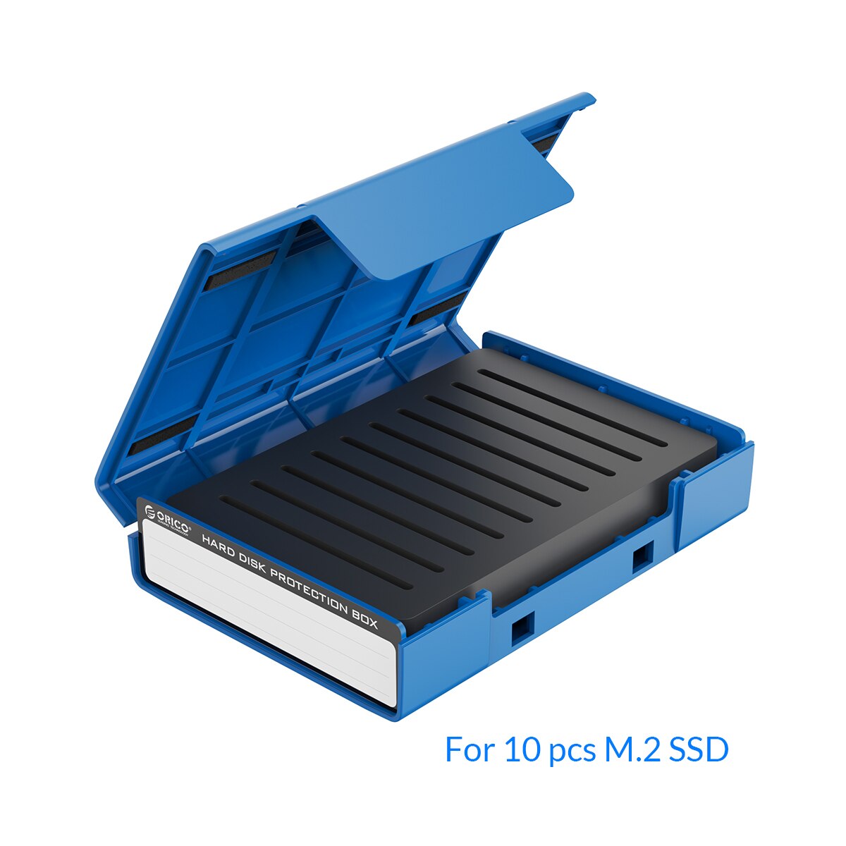 Orico Php Harde Schijf Beschermende Doos Draagbare Pp 3.5-Inch Harde Schijf Beschermende Doos Waterdichte Externe Harde Schijf Opslag doos: ORICO-PHP-M2-Blue