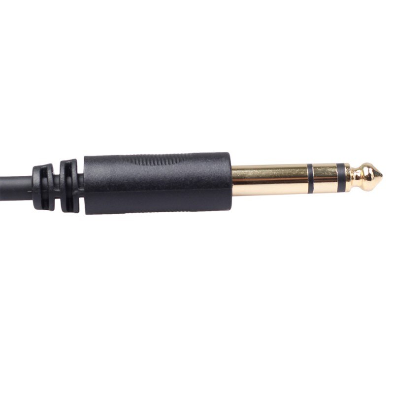 1/4 Splitter En 1/4 "Trs Stereo Male Naar Dual 1/4" Trs Stereo Vrouwelijke Y Kwart Inch-8 inch/20 Cm Splitter Kabel