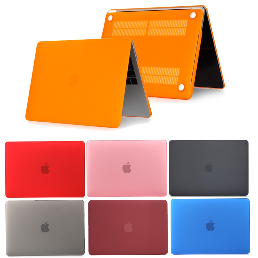 Coque For Macbook Pro 13 15 Retina Matte Laptop Case Hard PVC A1502 A1398 Shockproof for Macbook Retina 13 15 Case Matte