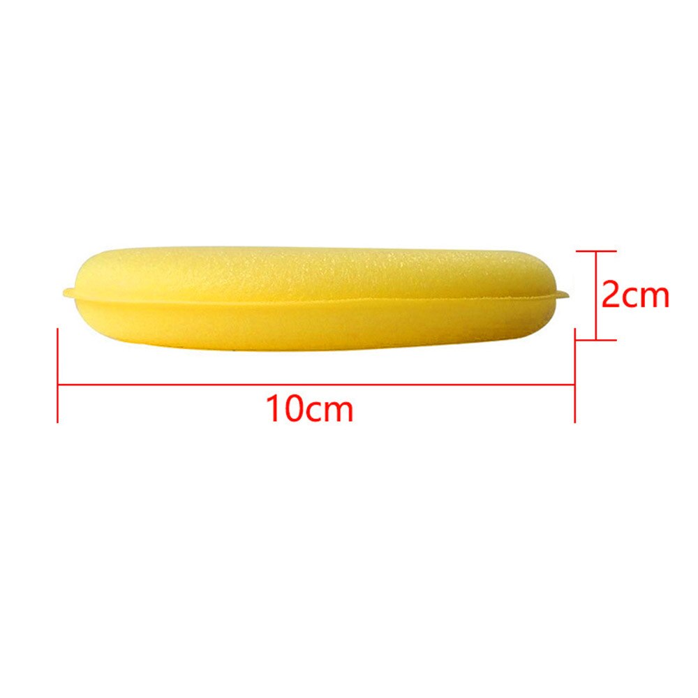 4X Waxen Paint Cleaner Care Shampoo Wax Applicator Spons Beauty Polijsten Sponzen Car Care Tools Poetsmiddelen Auto Glans