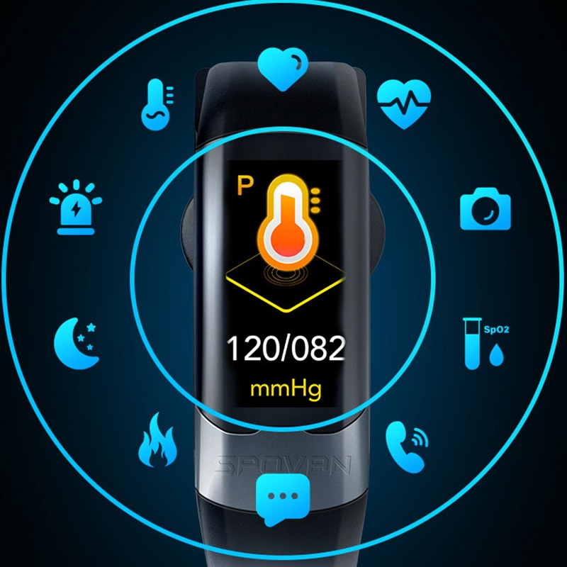 Ecg hrv ppg sport smart band usb smart polsband hartslagmeter originele armbanden fitnessmeting
