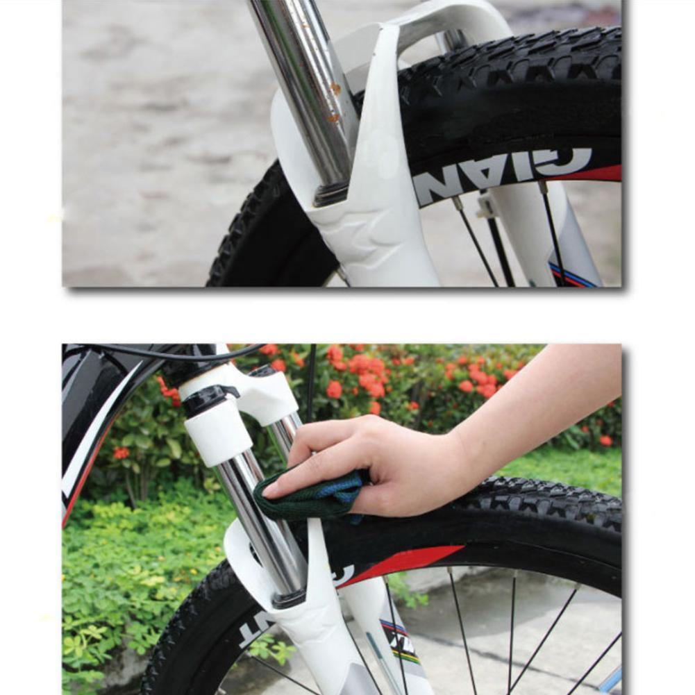 Fourche avant de vélo en Silicone spécial pour vtt, Suspension à huile, prévention de la rouille, fluide de lubrification, amortisseur de cyclisme, directe