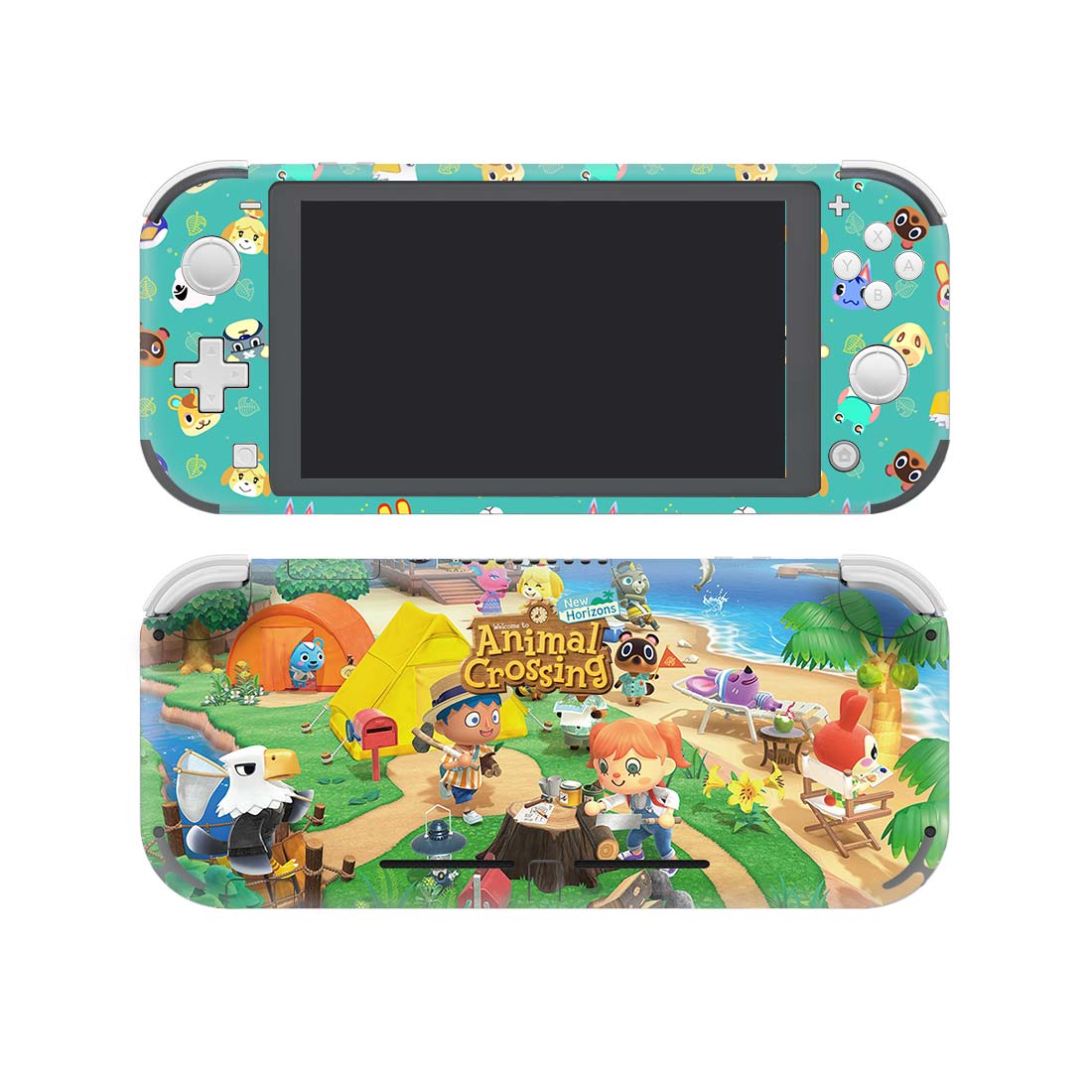 Per Nintendo Switch Lite adesivi protettivi per la protezione della pelle dello schermo protettivo per animali Mini Console custodia per decalcomania per Nintendo: C