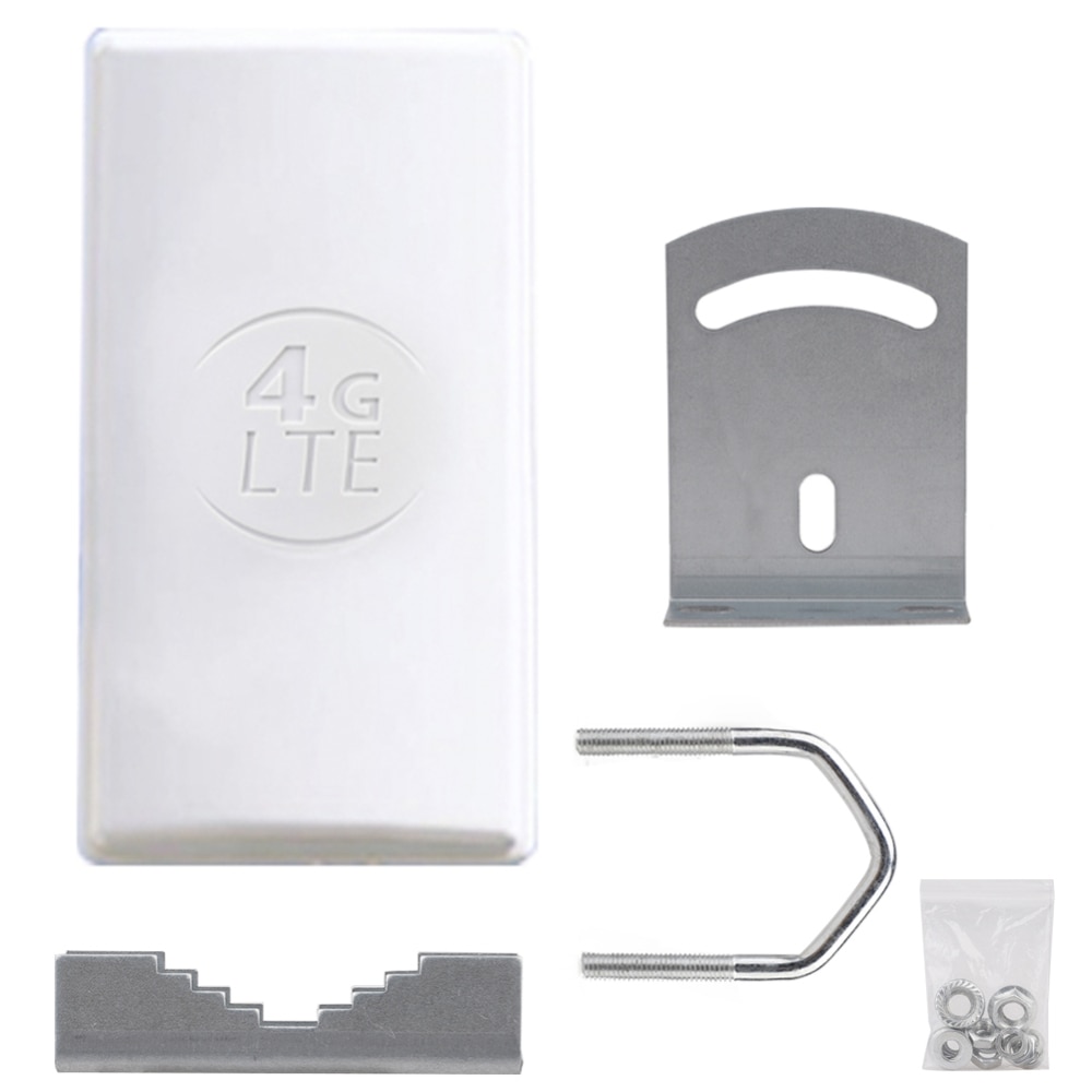 24dBi Outdoor 4G Lte Mimo Antennalte Dual Polarisatie Panel Antenne Dubbele Sma Male Connector Voor Huawei 4G Router