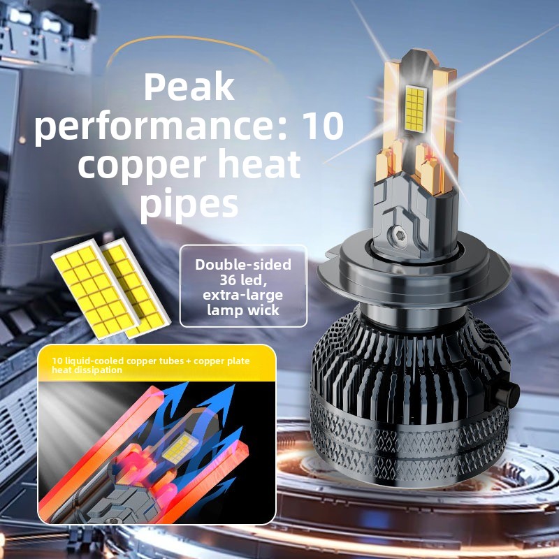 H1 H4 H7 LED koplamp 30000LM LED autolamp H11 H8 9005 9006 HB3 HB4 9012 HIR2 mistlamp, autolamp
