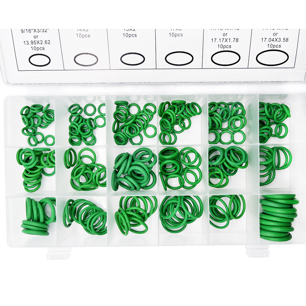 O-Ring Assortiment Kit Set Nitrilrubber Hogedruk O-ringen NBR Afdichtingsset voor Loodgieterswerk Automotive en Kraanreparatie O-ringen
