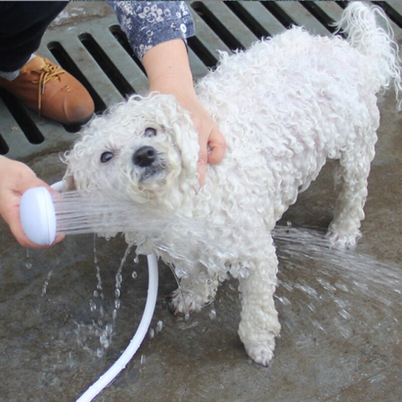 Pet Dog Cat Shower Head Bathroom Multi-function Tap Spray Heads Toilet Bath Sprayers Drains Strainer Water Shampoo baths Tool