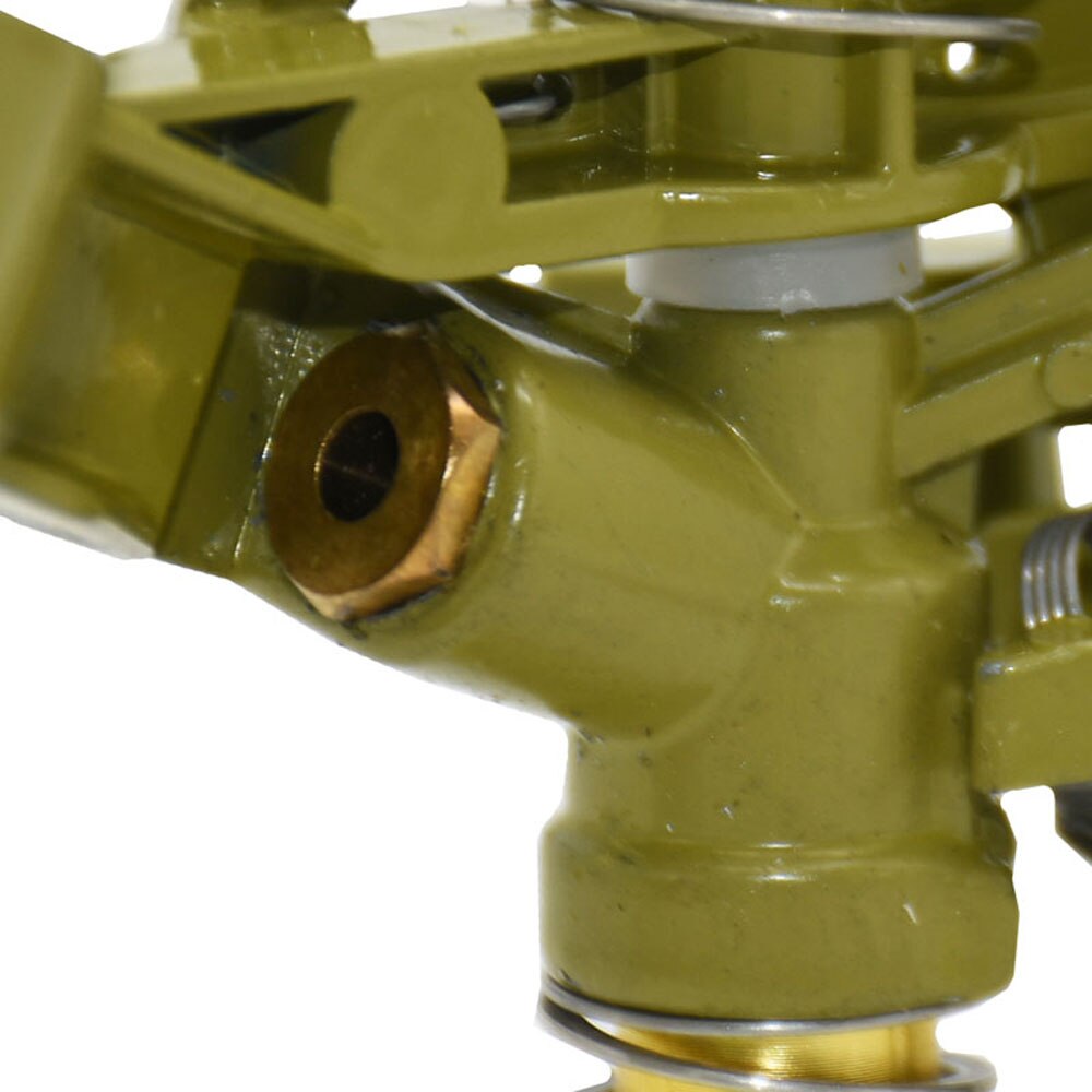 1/2 3/4 inch Metal Pulsating Sprinkler 360 Degree Rocker Arm Rotating Lawn Watering Sprinklers for Garden Irrigation System 1pc