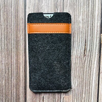 Wolle Filz Telefon Fall Brieftasche Tasche Für Apple iphone 11 Pro Max 6,5 "Handy Tasche Sleeve Tasche Abdeckung Für iphone 11 6,1 "Fall: For iPhone 11 / Dark Grey