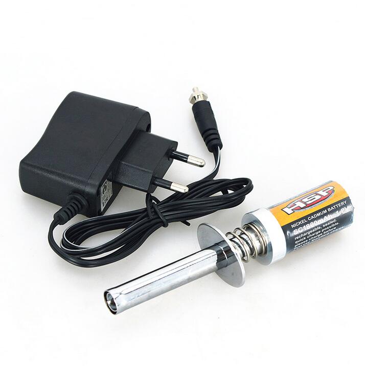 HSP 80101 1800 mAh Oplaadbare Gloeibougie Ontsteker Oplader Voor Nitro RC Cars