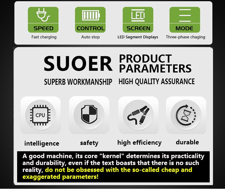 Car Battery Charger 12V 6A 10A Car Moto Full Automatic Smart Power Charging For Wet Dry Lead Acid Digital LCD Display EU US Plug