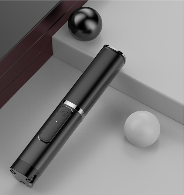 CYKE H1 Bluetooth Selfie Stick Portable Handheld Smart Phone Camera Tripod with Wireless Remote For iPhone Samsung Huawei xiaomi: Black