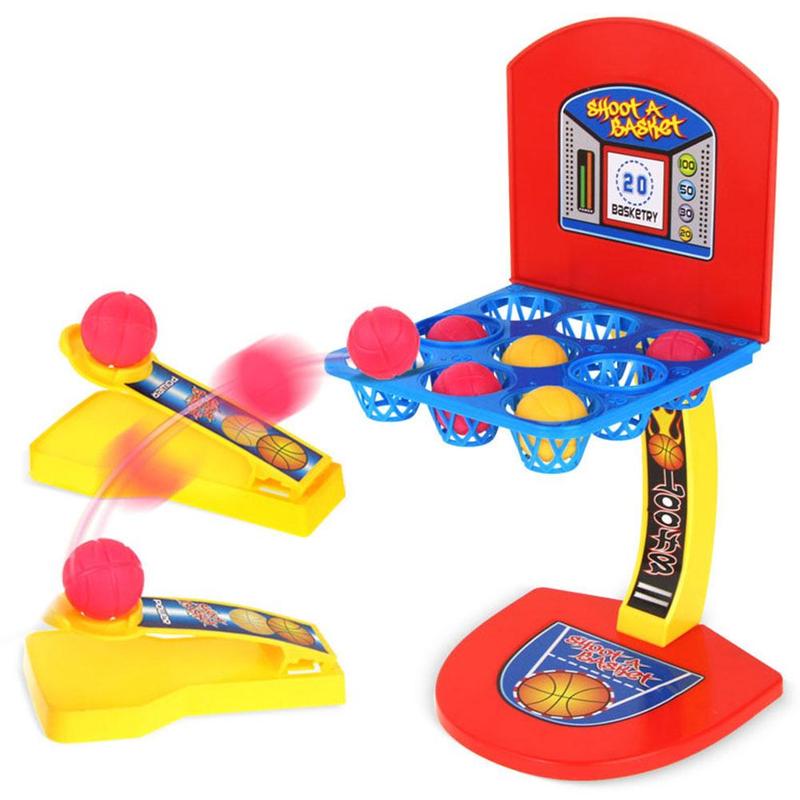 Mini Basketbal Speelgoed Basketbal Stand Indoor En Outdoor Ouder-kind Tafel Spel Desktop Interactieve Vingertop Sport Basketbal