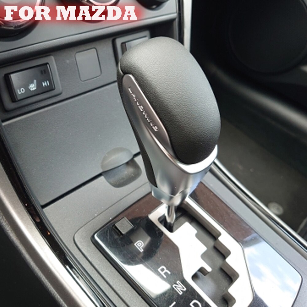 Voor Mazda 3 Bk 2007 Jaar Lederen Shift Pookknop Hendel Gaitor Automatische Transmissie