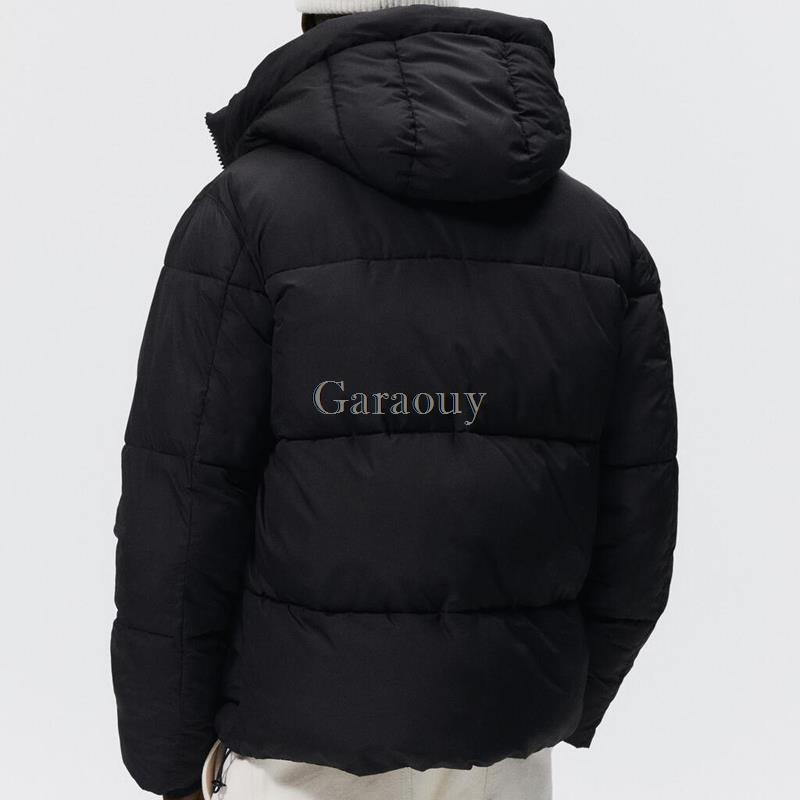 Garaouy-abrigo de algodón para hombre, Parkas cálidas, chaquetas ajustadas acolchadas a prueba de viento, ropa de calle, invierno, 2022