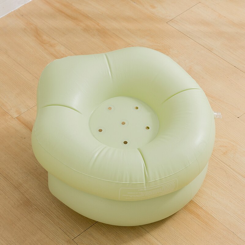 Baby oppblåsbar mini sofa barnestøtte sete ett sete baby lat sofa trening barnesete lære bad