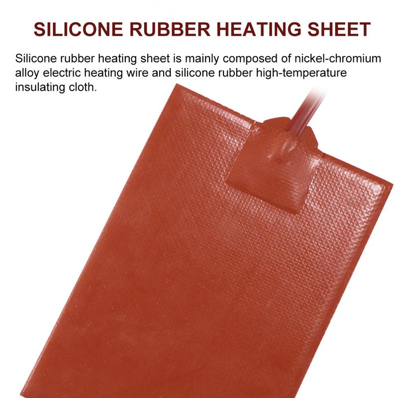 1Pcs 220V 150W Hydraulic Tank Heater Durable Easy Installation Hydraulic Tank Heating Pad Continuous Insulation