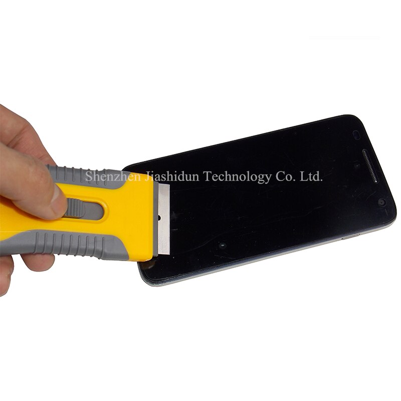 Handy LCD screen repair tool zu separaten gummi schaufel klinge OCA uv-kleber außer Glas fliesen reinigungswerkzeuge
