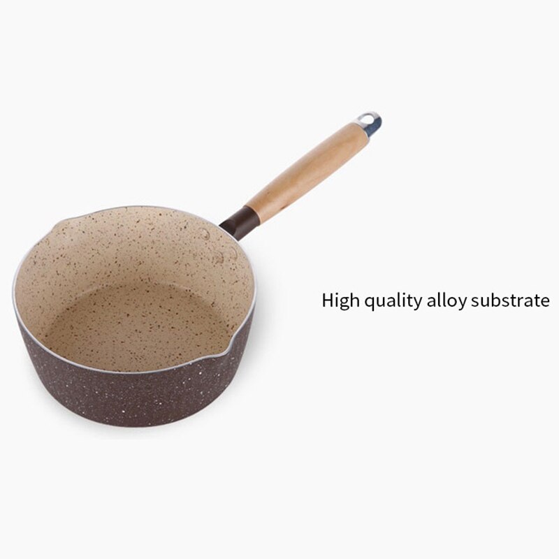 Kök kokgryta maifan sten non-stick laga nudlar mjölksoppa grytor snöpanna i japansk stil universal kokkärl 18c