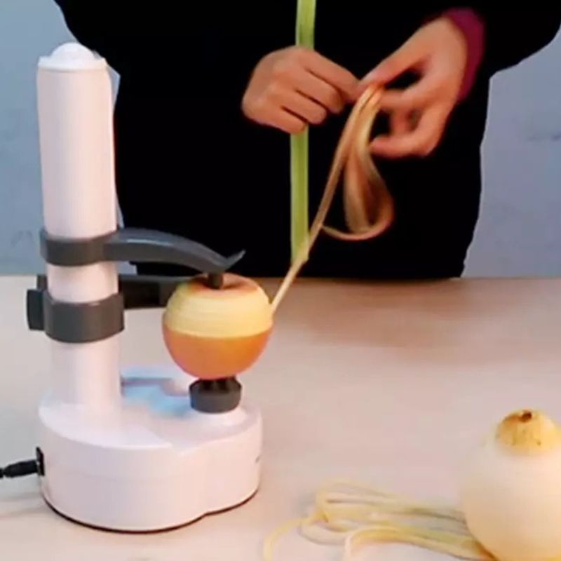 Éplucheur électrique multifonction pour fruits et légumes éplucheur automatique inox pomme de terre Machine de coupe cuisine Bl
