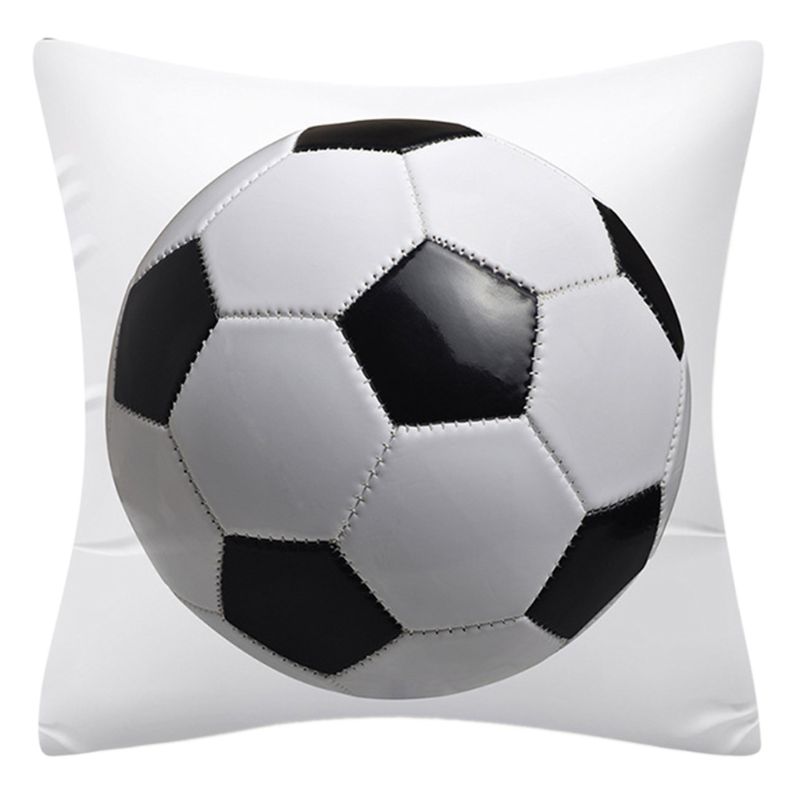 Sport Rugby Football basket-ball jeter taie d'oreiller 3D impression numérique pêche velours décoratif carré housse de coussin 425C: 6