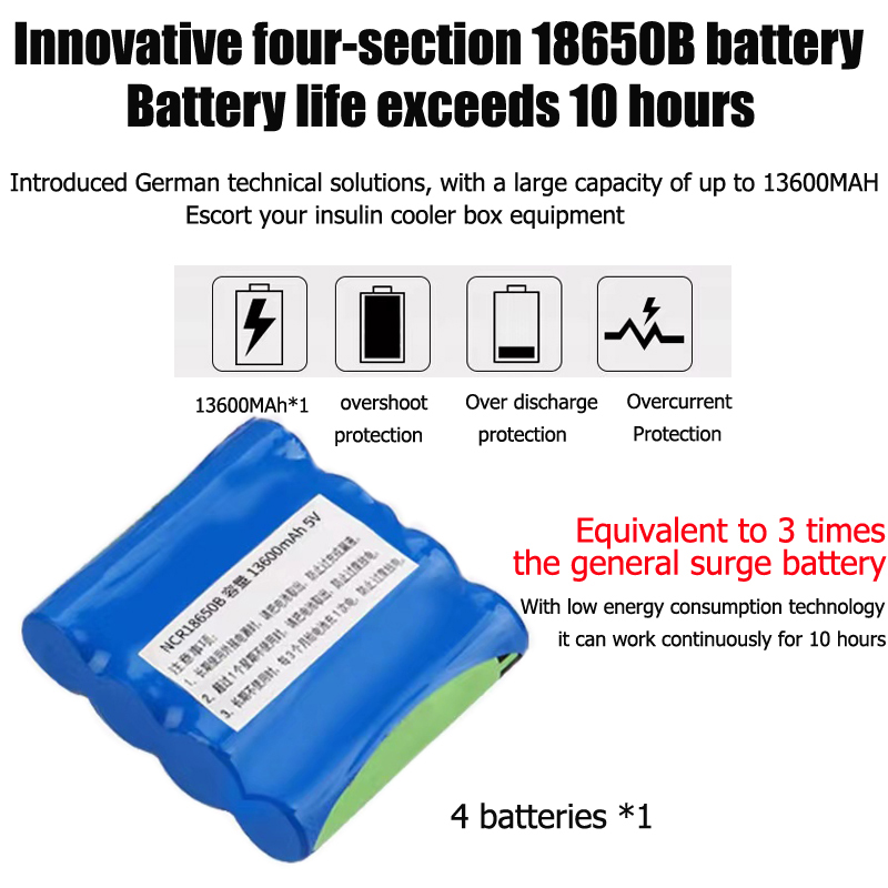 Batterie au Lithium pour boîte réfrigérée Portable, batterie de remplacement en veille, accessoire de réfrigérateur