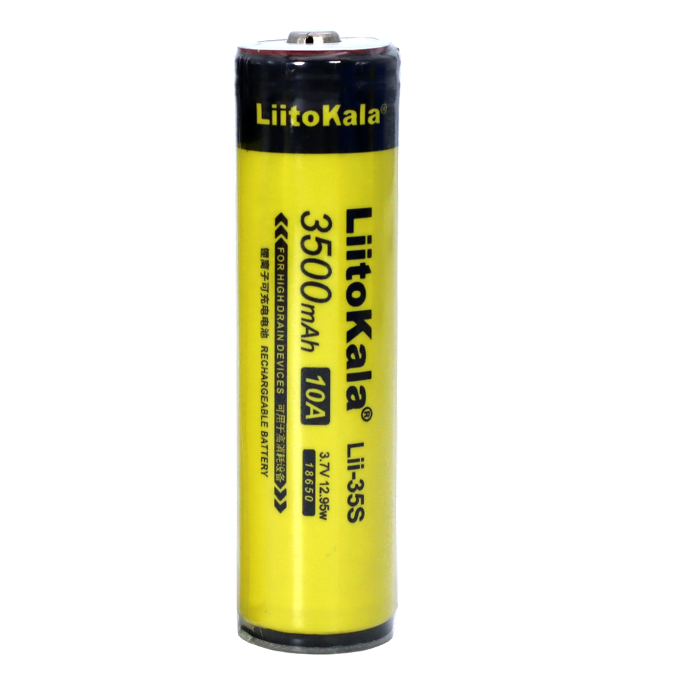 1 Pcs Liitokala Lii-35S 18650 Batterij 3.7V/4.2V Lithium Ion 3500 Mah Lithium Batterij Geschikt Voor Zaklamp pcb Bescherming