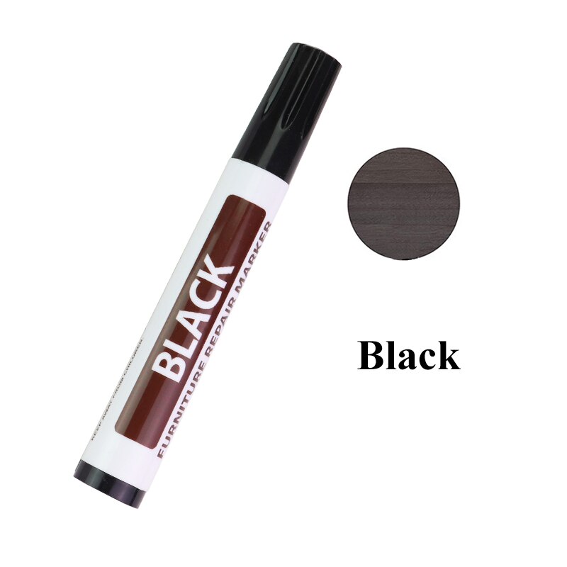 Furniture Touch-up/Fill Paint Marker Filler Pen Composite Repair Pen Floor/Stairs/Door/Woodenware Scratch/Patch Restore Marker: WHITE