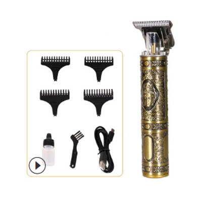 Elektrische tondeuse, oplaadbare scheerapparaat, draadloze tondeuse voor mannen: Fugufotou