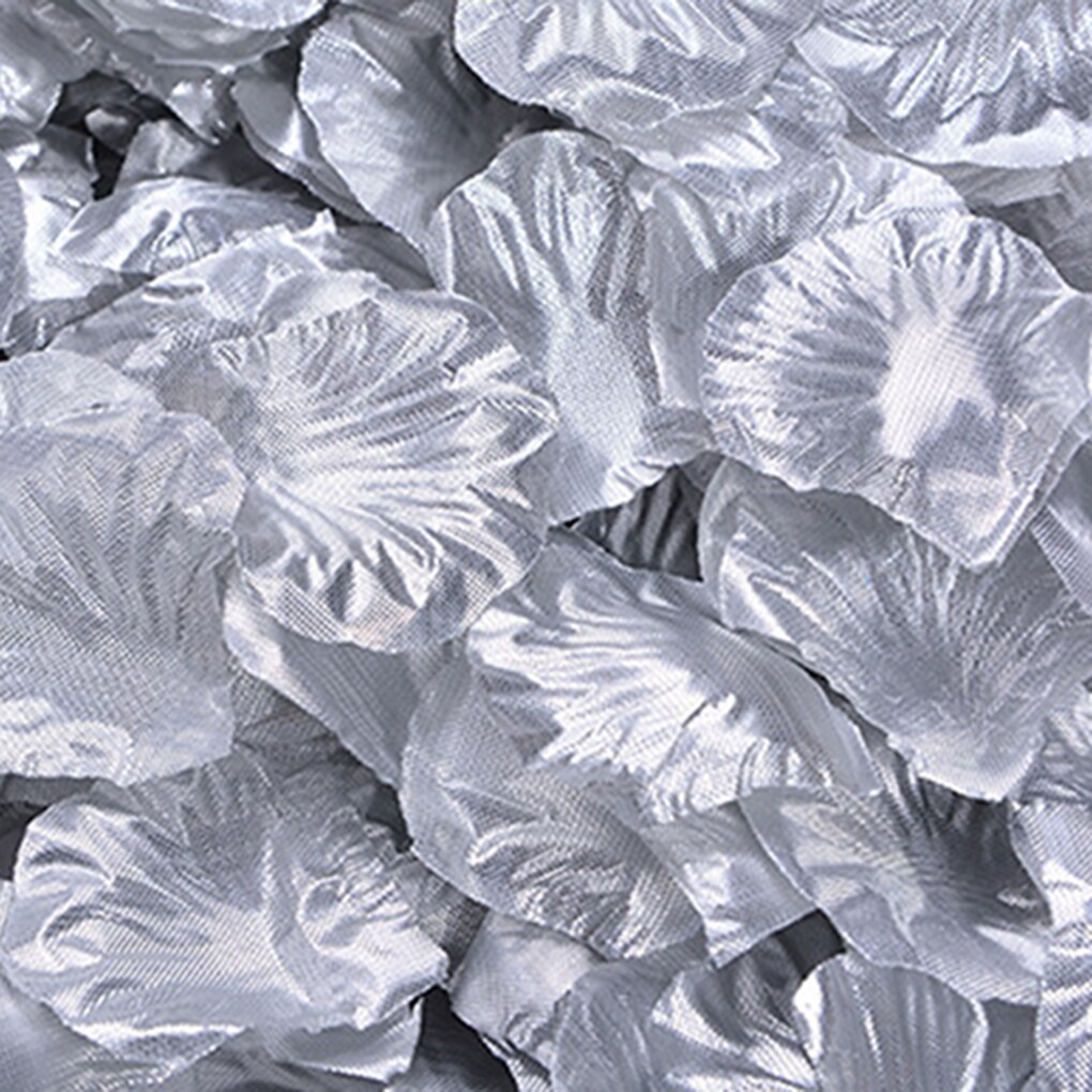 100 stk silkebløde kunstige rosenblade farverige bryllup romantisk silke rose blomst til bryllup dekoration forsyninger