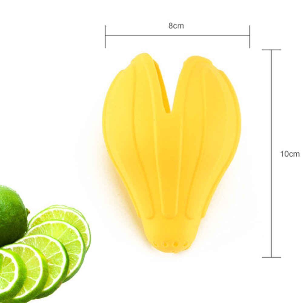 1PC silikonowa cytryna ręcznie wyciskarka wyciskarka robić cytryn mżawka świeży cytrus gadżet narzędzia kuchenne