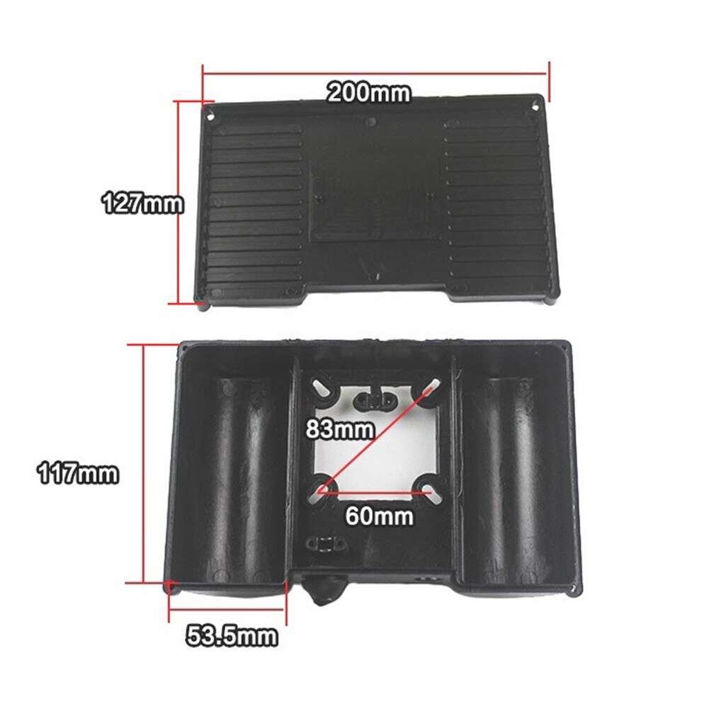 Luchtcompressor Condensator Box Motor Junction Box 220V Eenfase Motor Shell Voor 1.1KW/1.5KW/2.2KW Luchtcompressor Motor