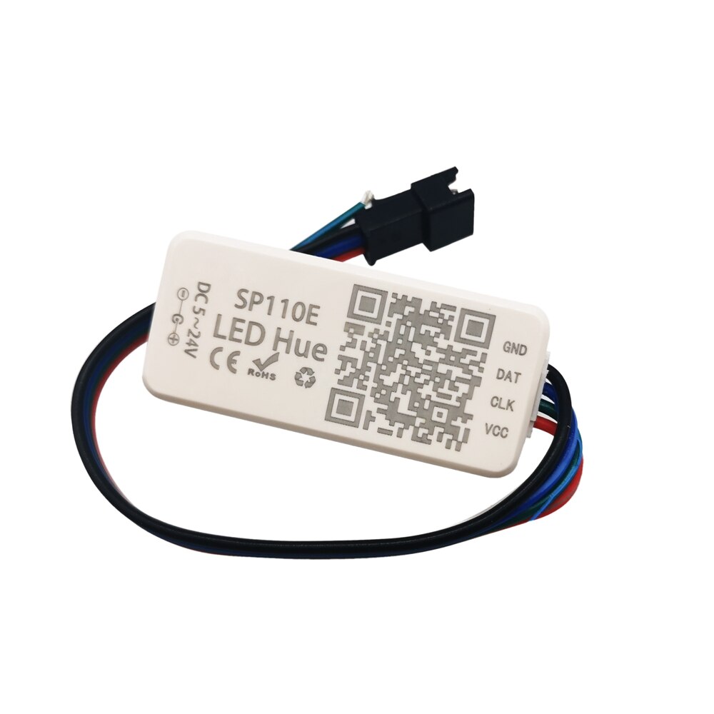 Smart Wifi Muziek Bluetooth Controller SP105E/SP106E/SP107E/SP108E/SP110E Voor WS2812 SK6812 WS2811 Adresseerbare Led rgb Tape Strip: SP110E