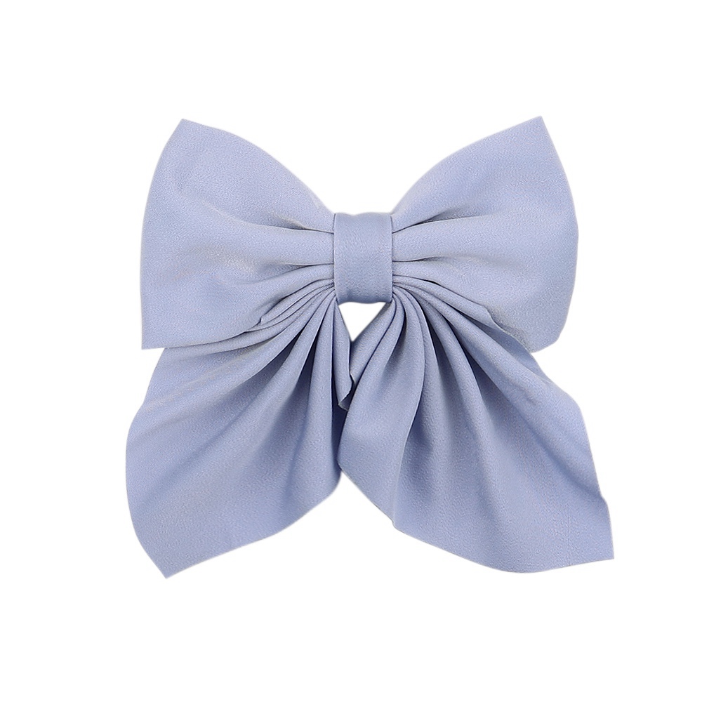 1 pieza de lazos grandes para el cabello, pinzas para el cabello de satén de dos capas, lazo de mariposa para niñas, horquilla con lazo, horquilla de , accesorios para el cabello: Caqui oscuro