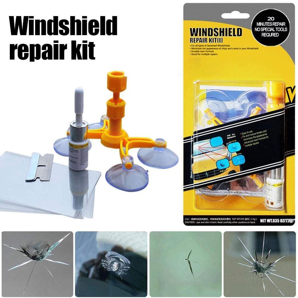 Autostyling voorruit reparatieset auto raam glas gereedschap gereedschap auto raam polijsten scherm barst reparatie reparatie kras restauratie  y2 b 4