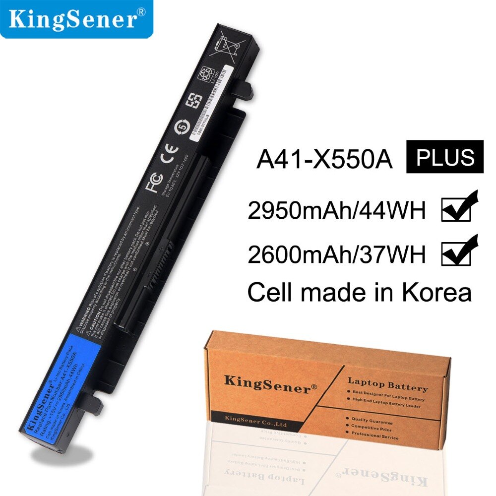 Batería de portátil Kingsener para Asus A41-X550A X550C X452E X450L X550 A450 A550 F450 F450 R409 R510 X450 F550 F552 K450 K550 P450