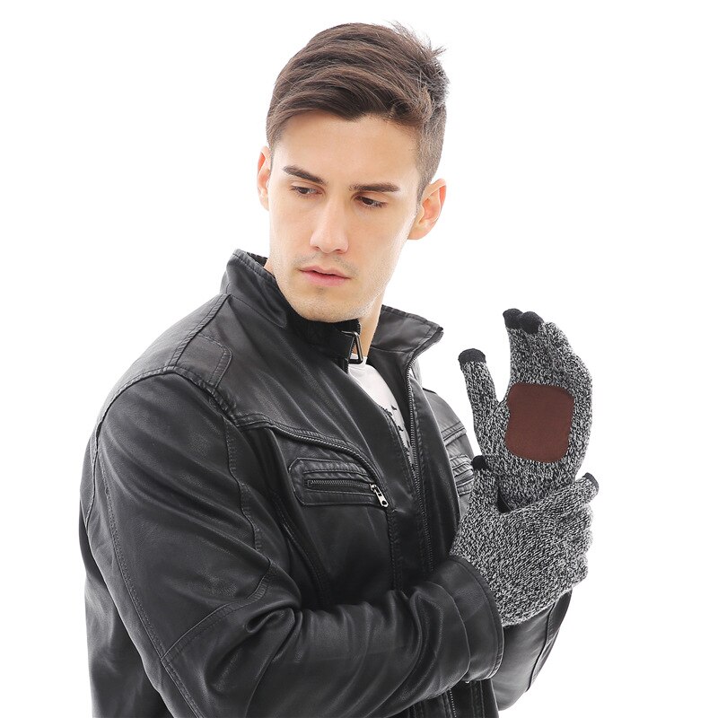 Conjunto de sombrero y bufanda y guantes para hombres, sombreros de Invierno de lujo y bufandas, guantes de lana, conjuntos de Gorros de niño Invierno