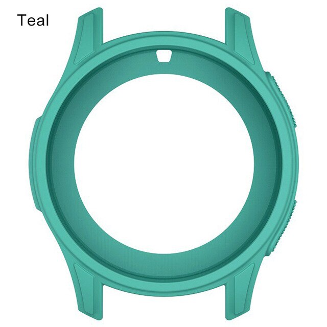 Smart Horloge Wijzerplaat Onderdelen Horloge Case Voor Samsung Galaxy Horloge 46 Mm SM-R800 & Gear S3 Frontier Horloge Beschermende Frame case Cover Shell: Mint Green