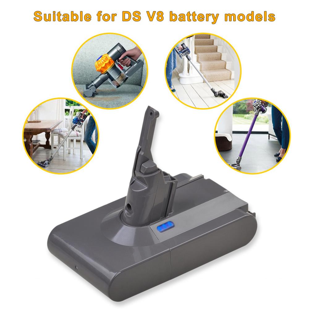 Rechargeable Battery L70 for Dyson V8 Battery Absolute V8 Animal Li-ion SV10 Vacuum Cleaner