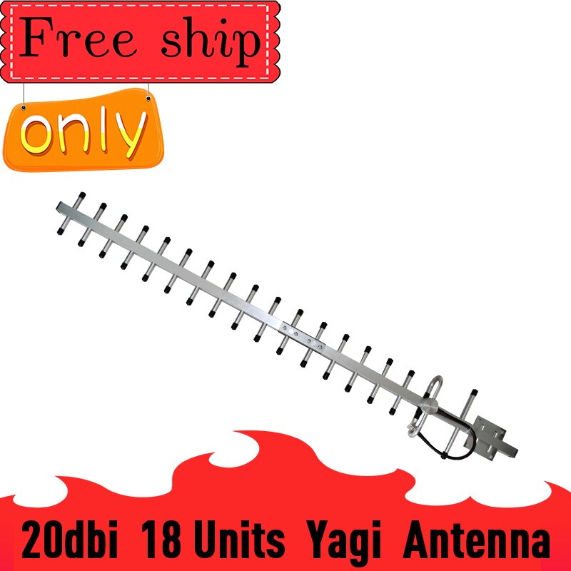 2g 3g 4g antenna 20dBi guadagno antenna Yagi 700-2700mhz antenna esterna 3G 4g Lte antenna Yagi esterna con N femmina