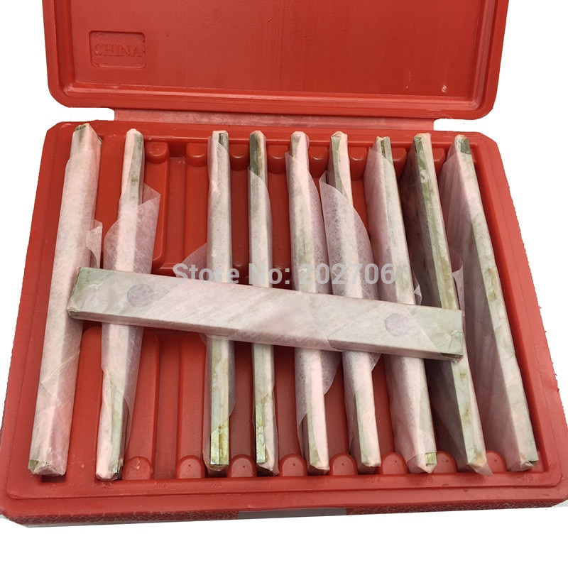 Hardened Parallels Tools " 1/8 Long " Wide precision parallel set /Parallelism : 0.005mm parallel bock set / 20 Pieces 10pairs