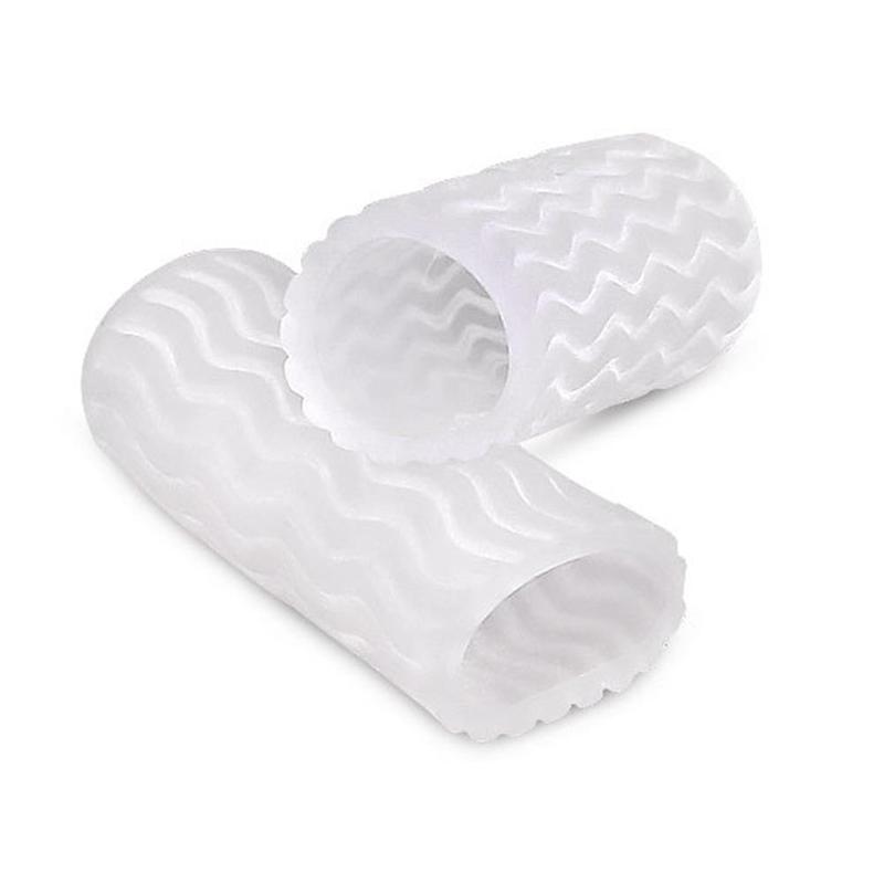 1 paar separator straightener teenkap buis siliconen beschermer voet blaren verzorging pijn teen voeten gel verlichting hulpmiddel knobbels  t1 v 3