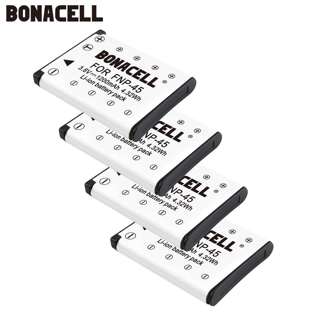 Bonacell Li-40B Li 40B 42B batería para Olympus Li-42B NP-45 para Nikon EN-EL10 D-Li63 D-Li108 NP-80 CNP80 KLIC-7006 L50