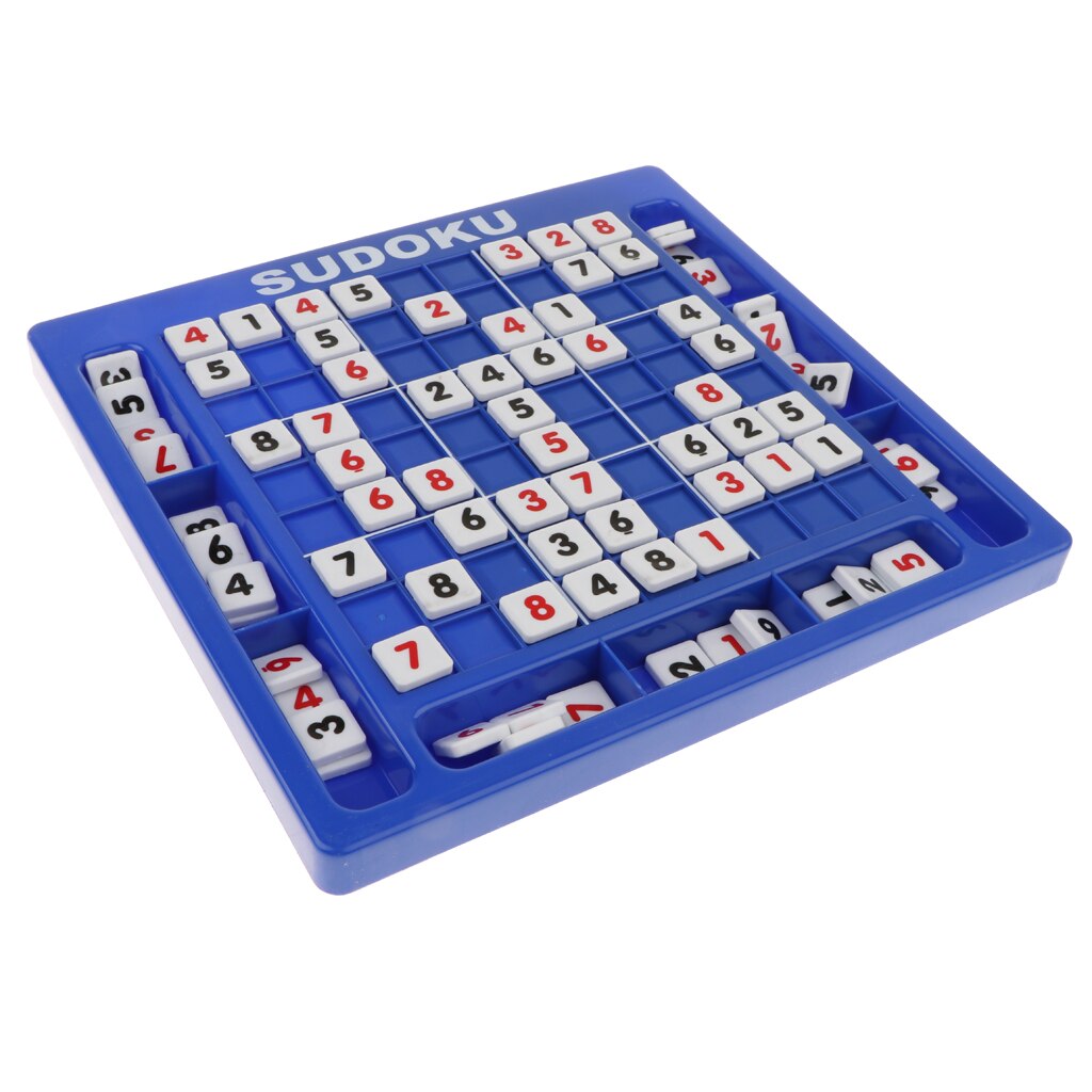 Tablero de ajedrez de Sudoku para niños, puzle con número, juego de escritorio, juguetes de inteligencia de desarrollo lógico,