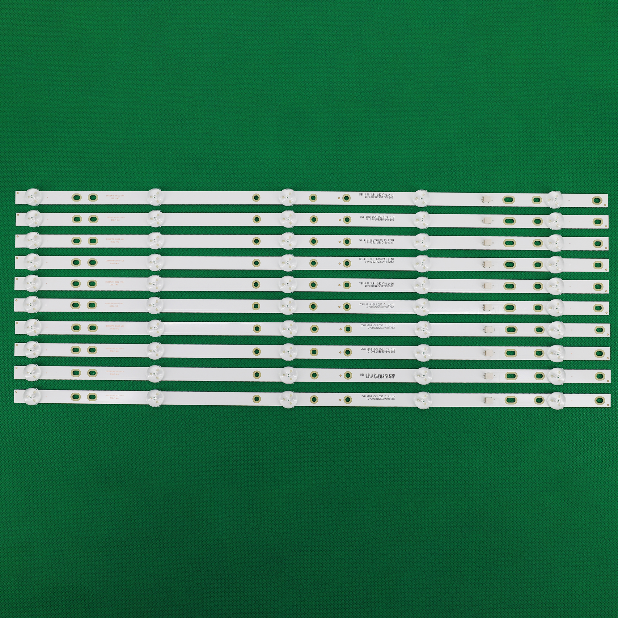 LED Backlight strip for BAIRD TI5510DLEDDS 2W2006-DS55M7800-01 DS55M78-DS02-V01 DSBJ-WG 5LED 3V 53CM
